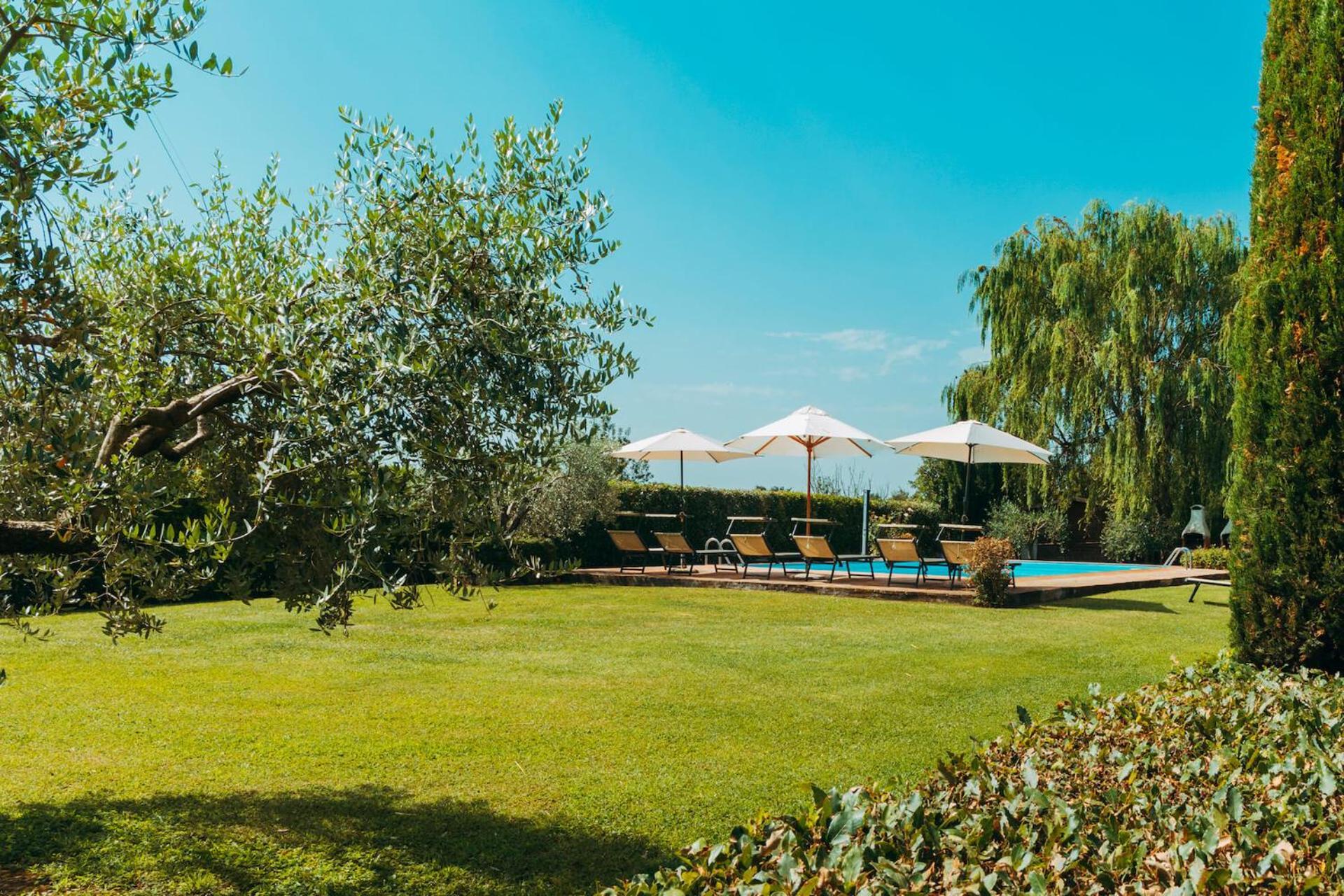 Agriturismo Il Borgo Кортона Экстерьер фото