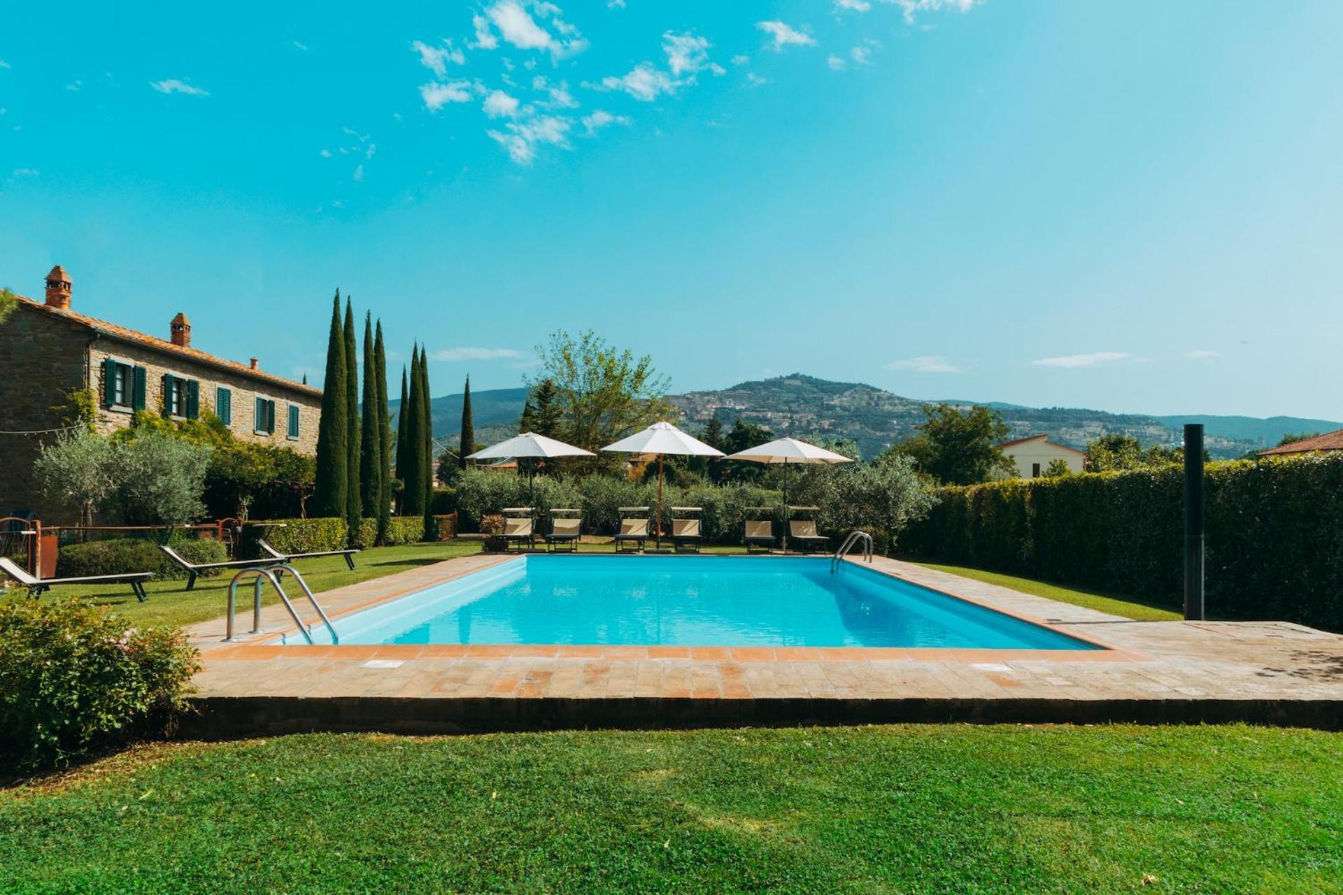 Agriturismo Il Borgo Кортона Экстерьер фото