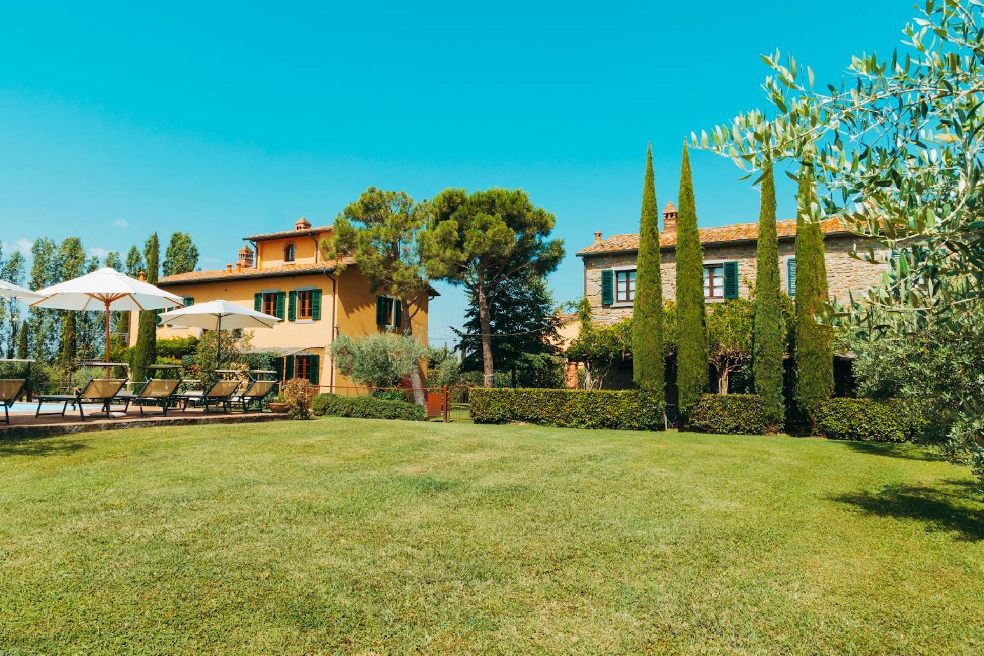 Agriturismo Il Borgo Кортона Экстерьер фото