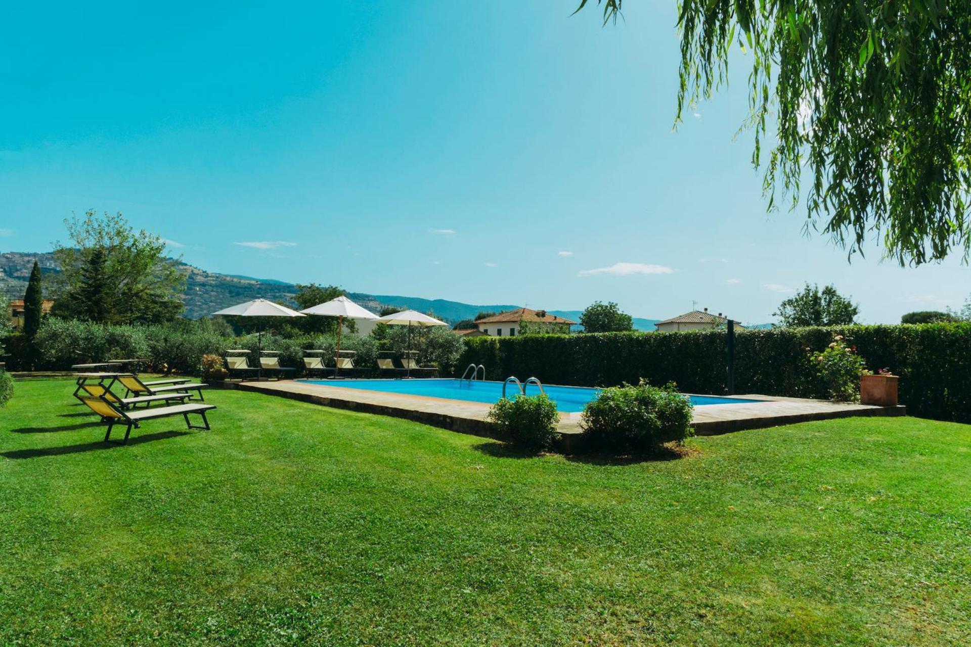 Agriturismo Il Borgo Кортона Экстерьер фото