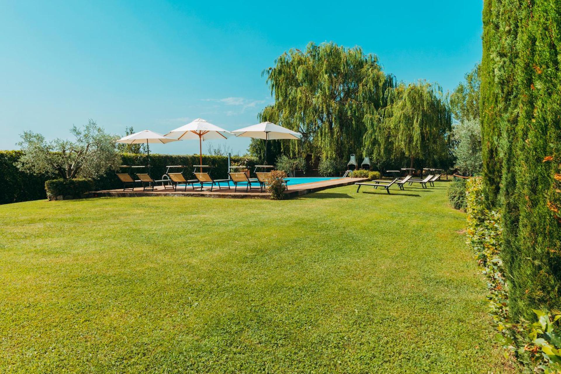 Agriturismo Il Borgo Кортона Экстерьер фото