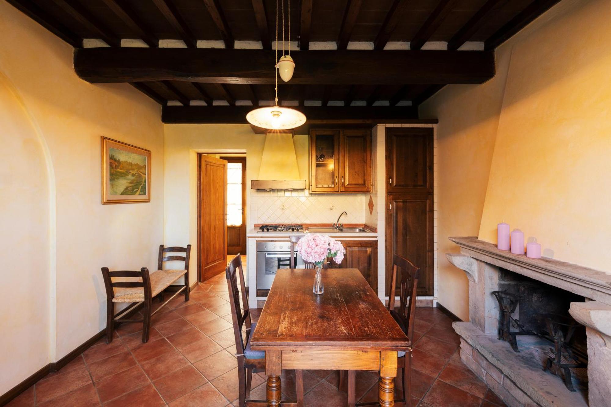 Agriturismo Il Borgo Кортона Экстерьер фото